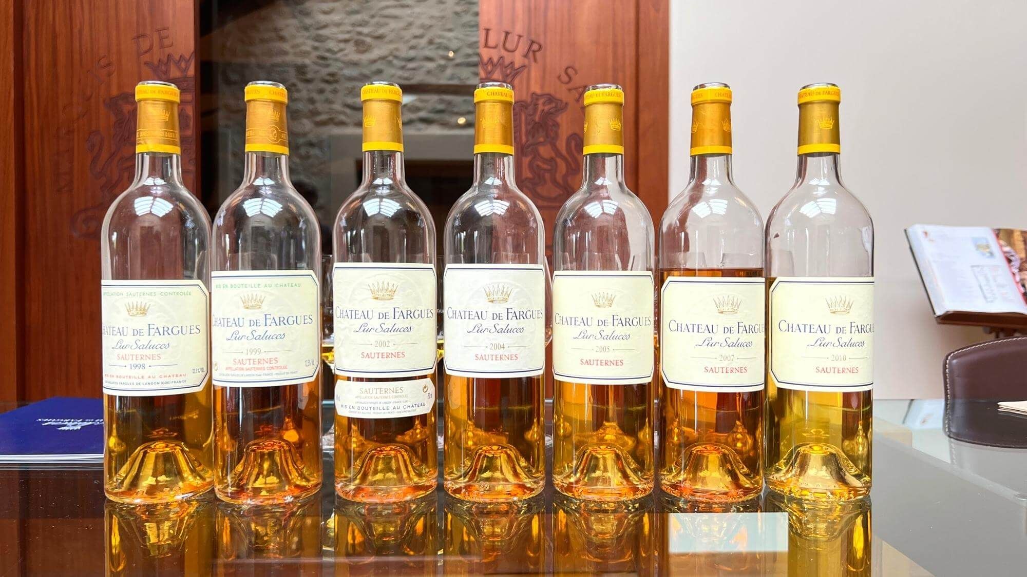 AMA Vertical Tasting-Château de Fargues (1998-2010) - Alexandre MA