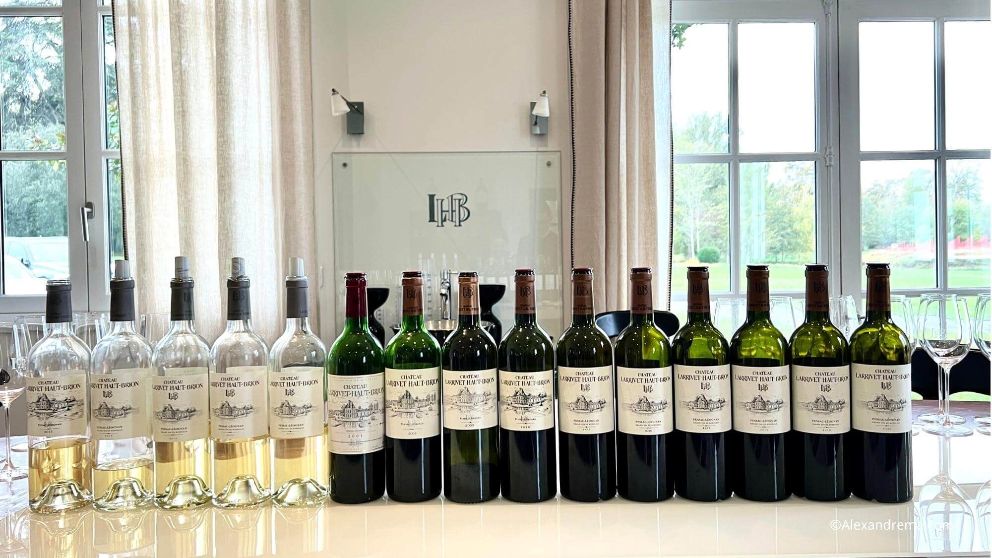 AMA Vertical Tasting-Château Larrivet Haut-Brion (2001-2021) 拉里奥比昂酒庄垂直品鉴 - Alexandre Ma