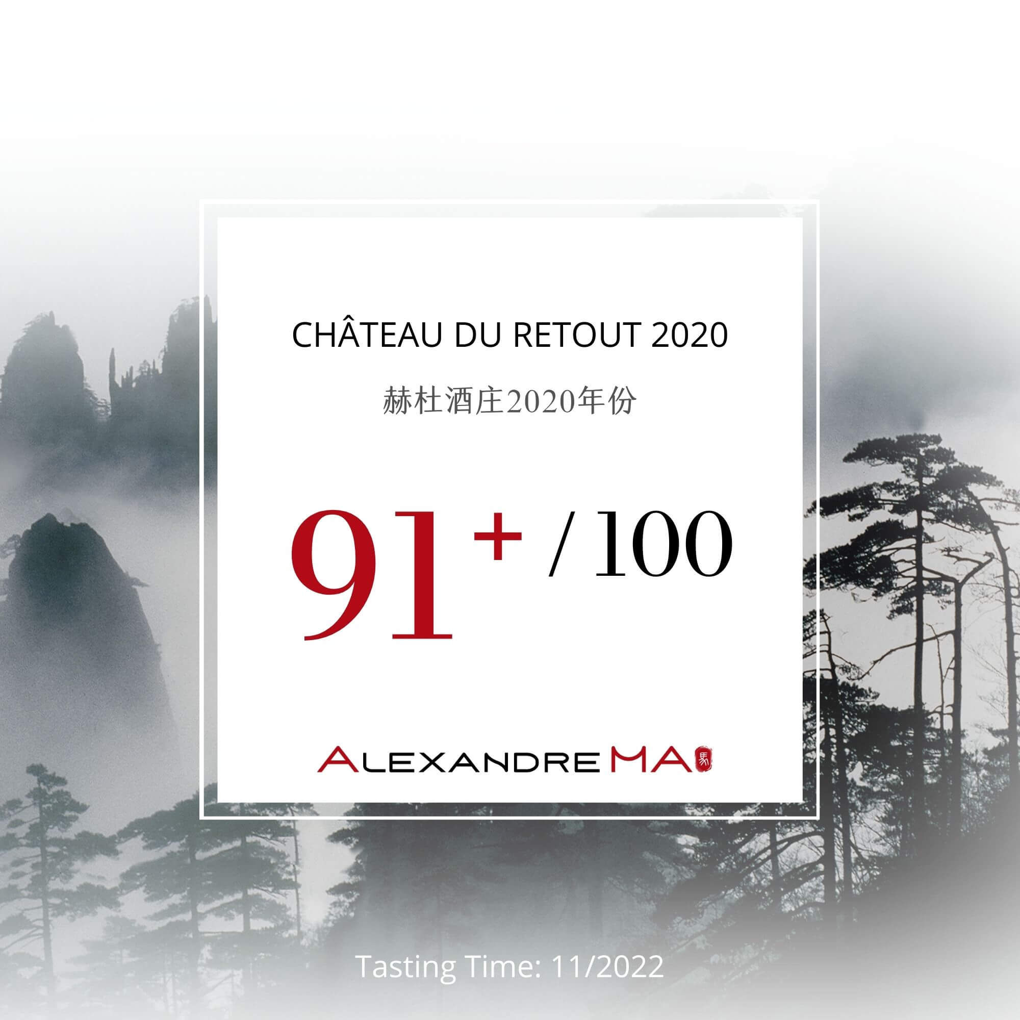 Château du Retout 2020 - Alexandre MA