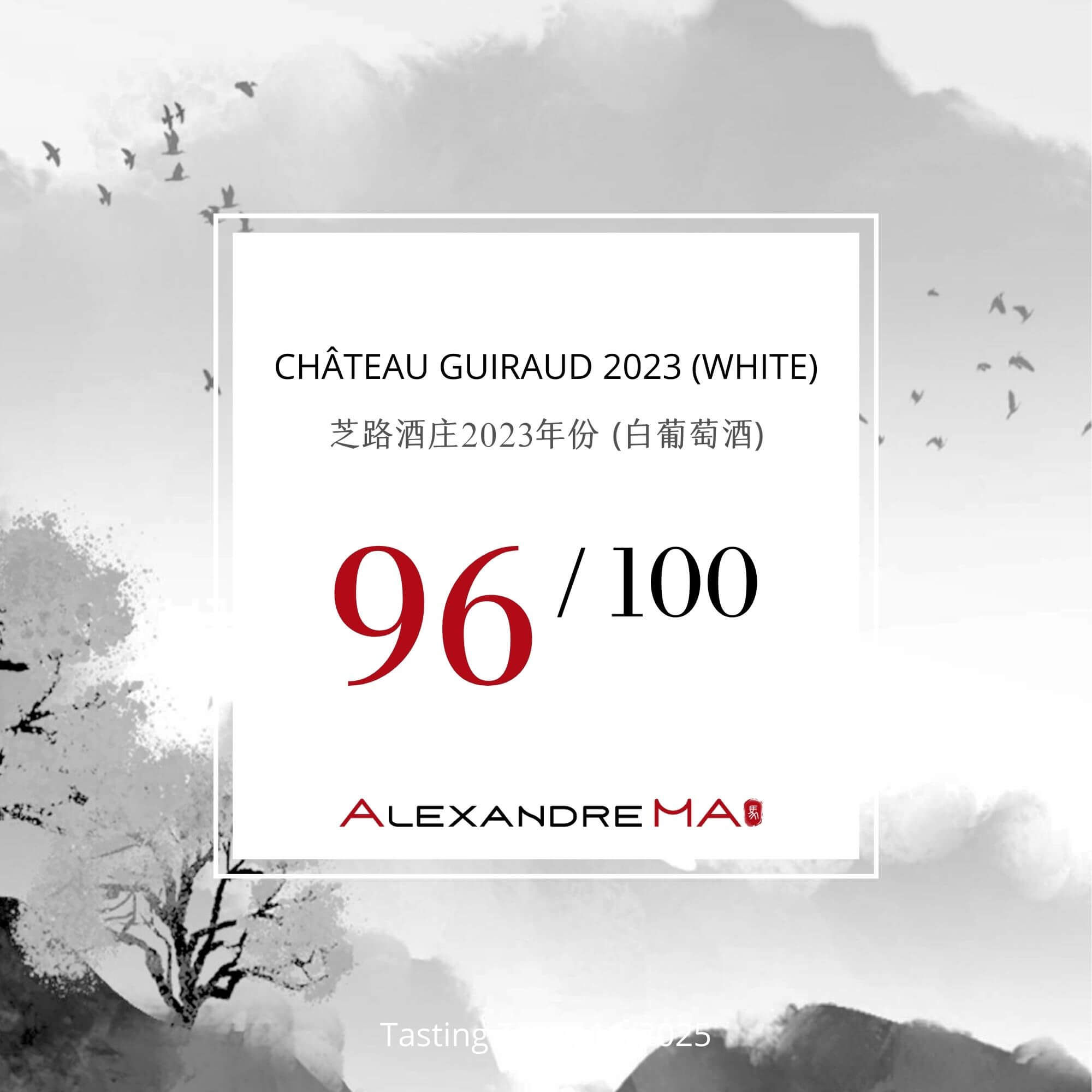 Château Guiraud 2023 - Alexandre MA