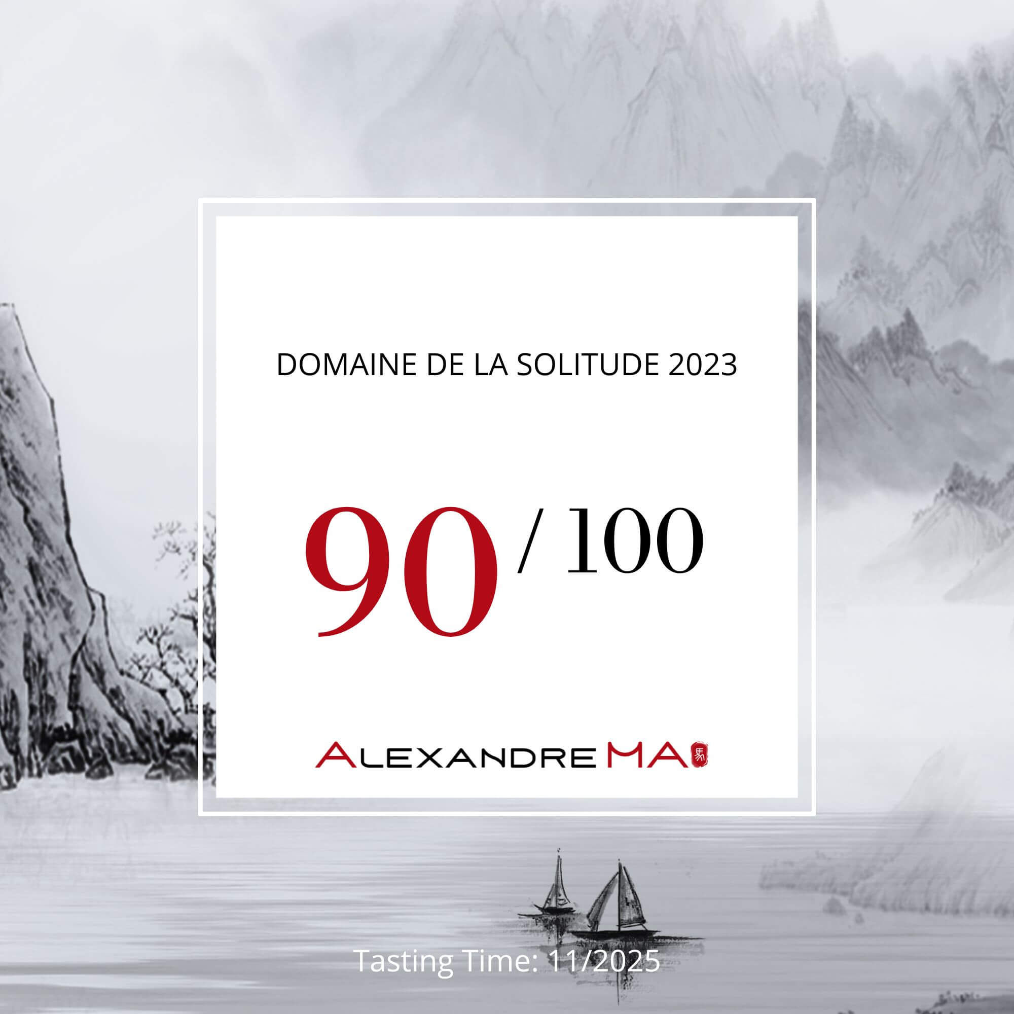 Domaine de La Solitude 2023 - Alexandre MA