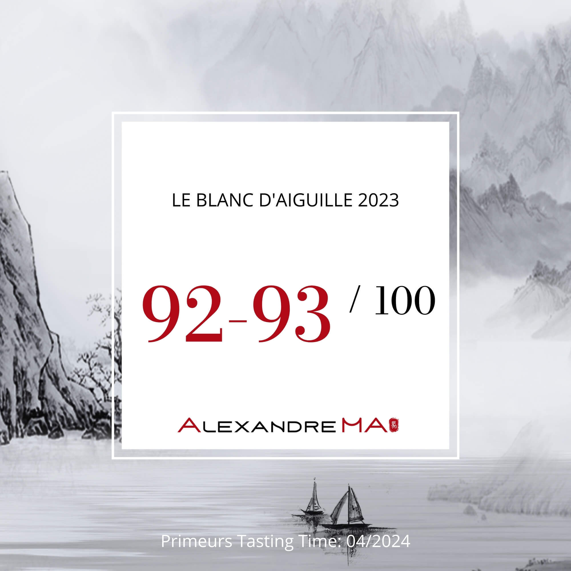 Château d’Aiguilhe-Blanc d’Aiguilhe 2023-White - Alexandre MA