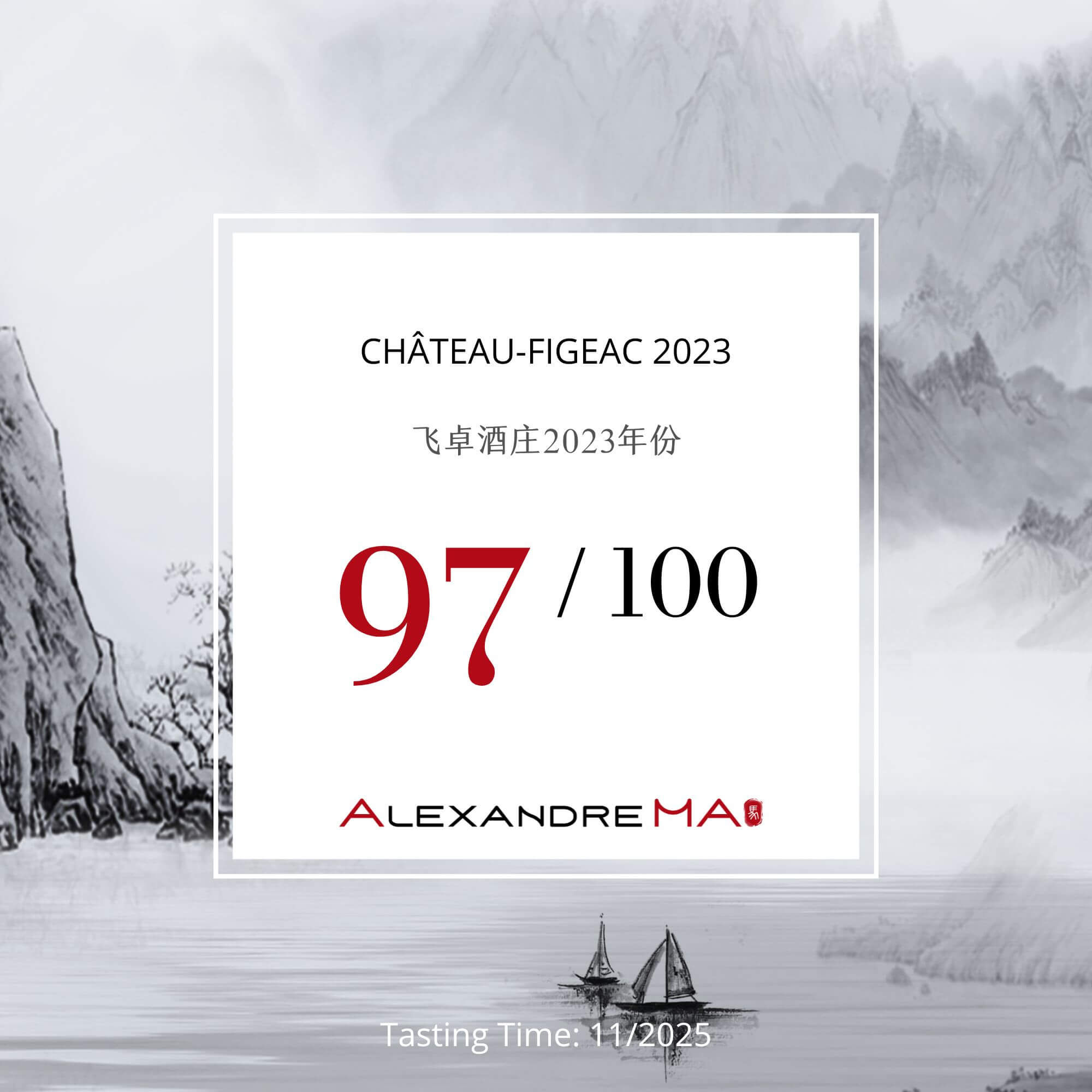 Château-Figeac 2023 - Alexandre MA