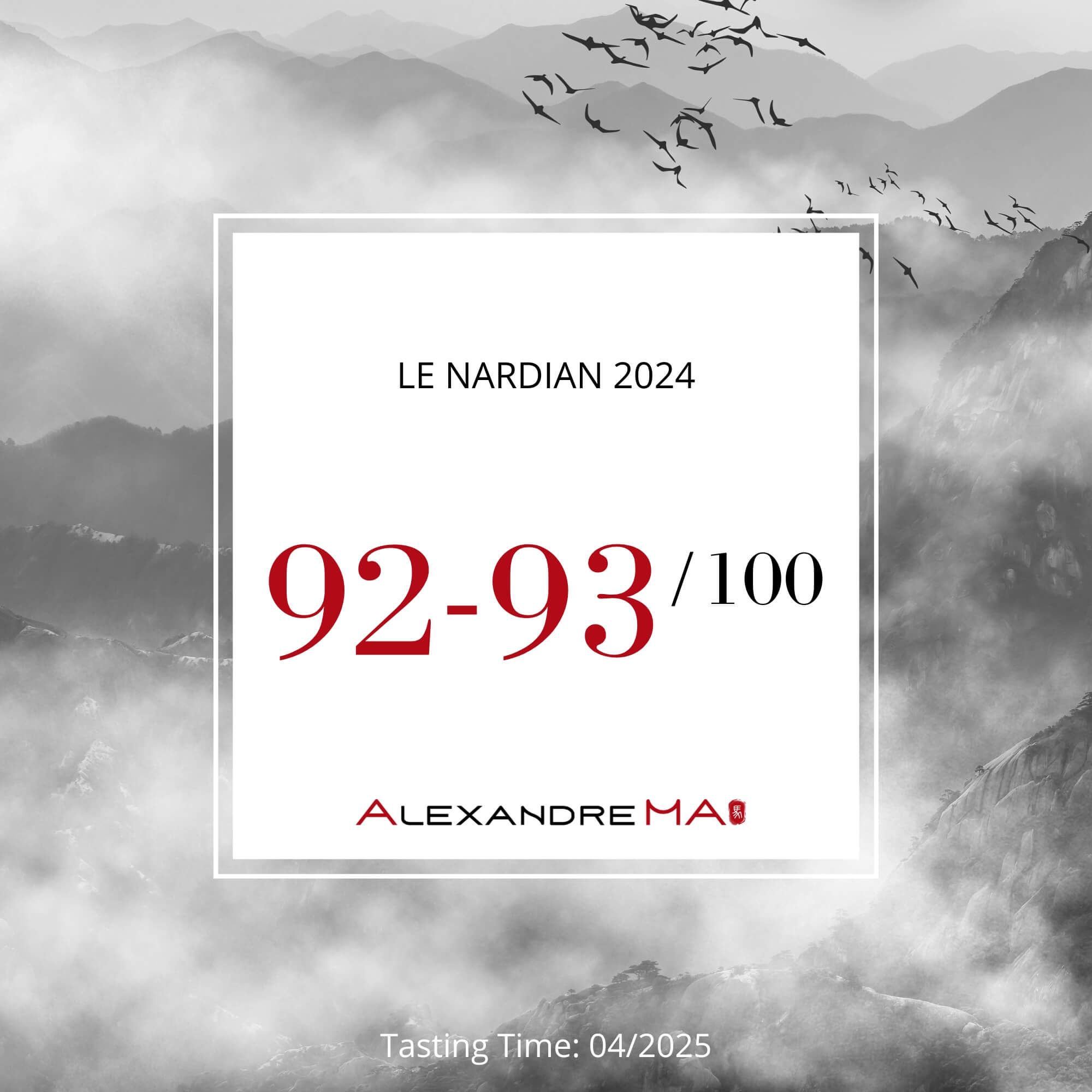 Le Nardian 2024 Primeurs - Alexandre MA