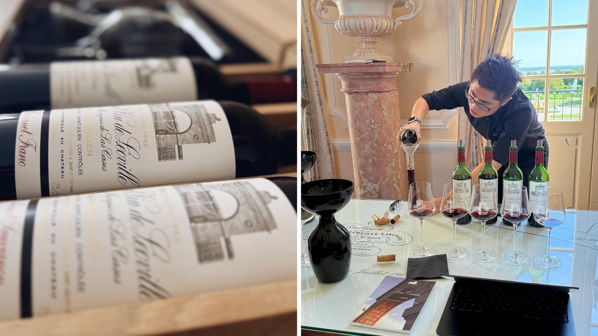 Château Léoville Las Cases 1982 Grape Varieties Limited Edition - Alexandre MA