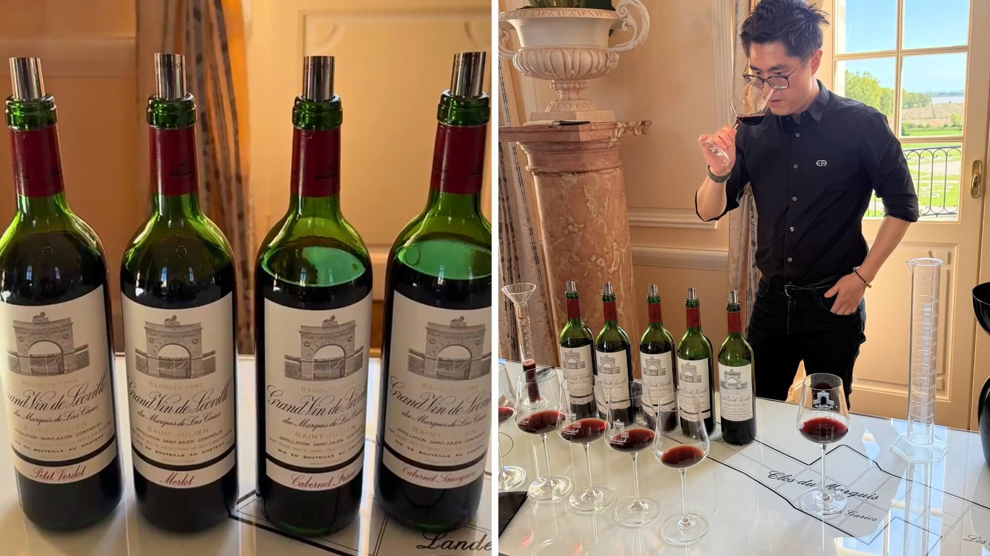 Château Léoville Las Cases 1982 Grape Varieties Limited Edition - Alexandre MA