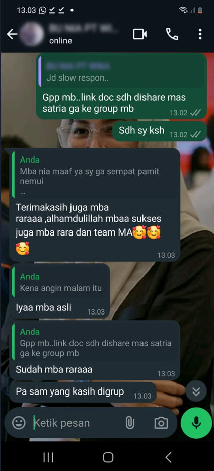 Review dari Klien 4