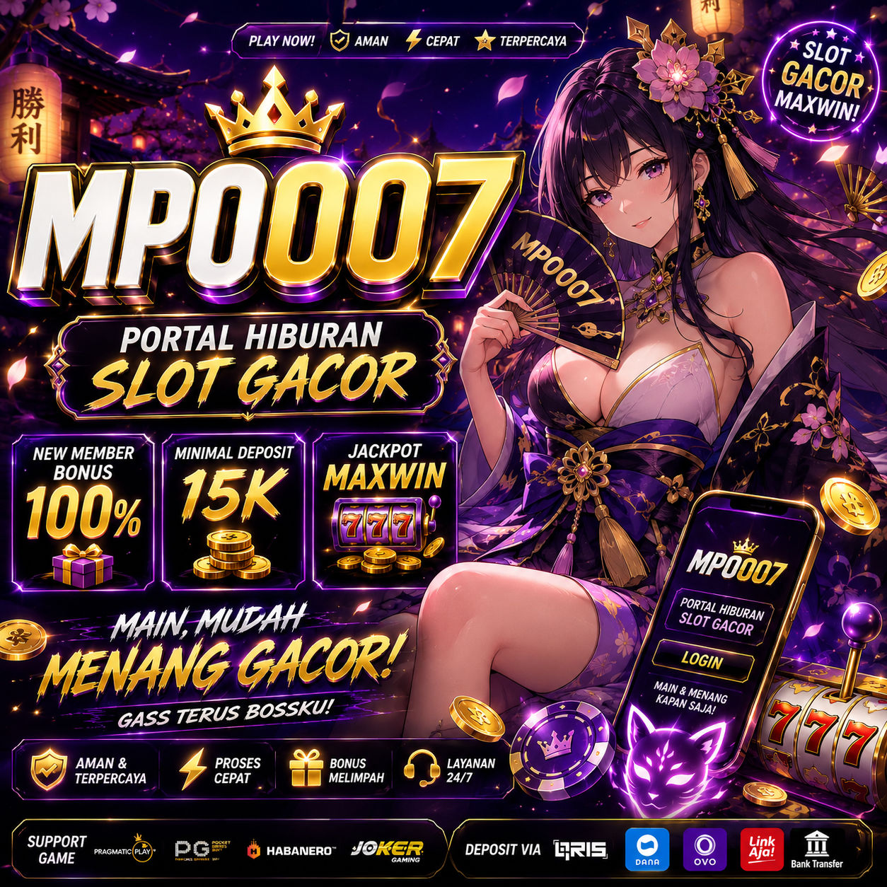 MPO007 Kepahiang: Portal Hiburan Slot Gacor Link MPO SLOT Situs Slot Gacor Hari Ini RTP Live Paling Oke Terpercaya!
