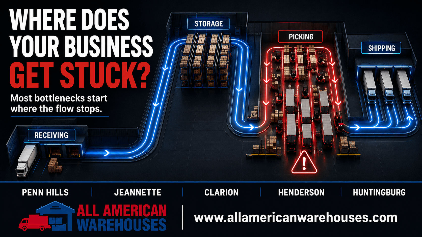 Why Operational Bottlenecks Usually Start in the Warehouse
