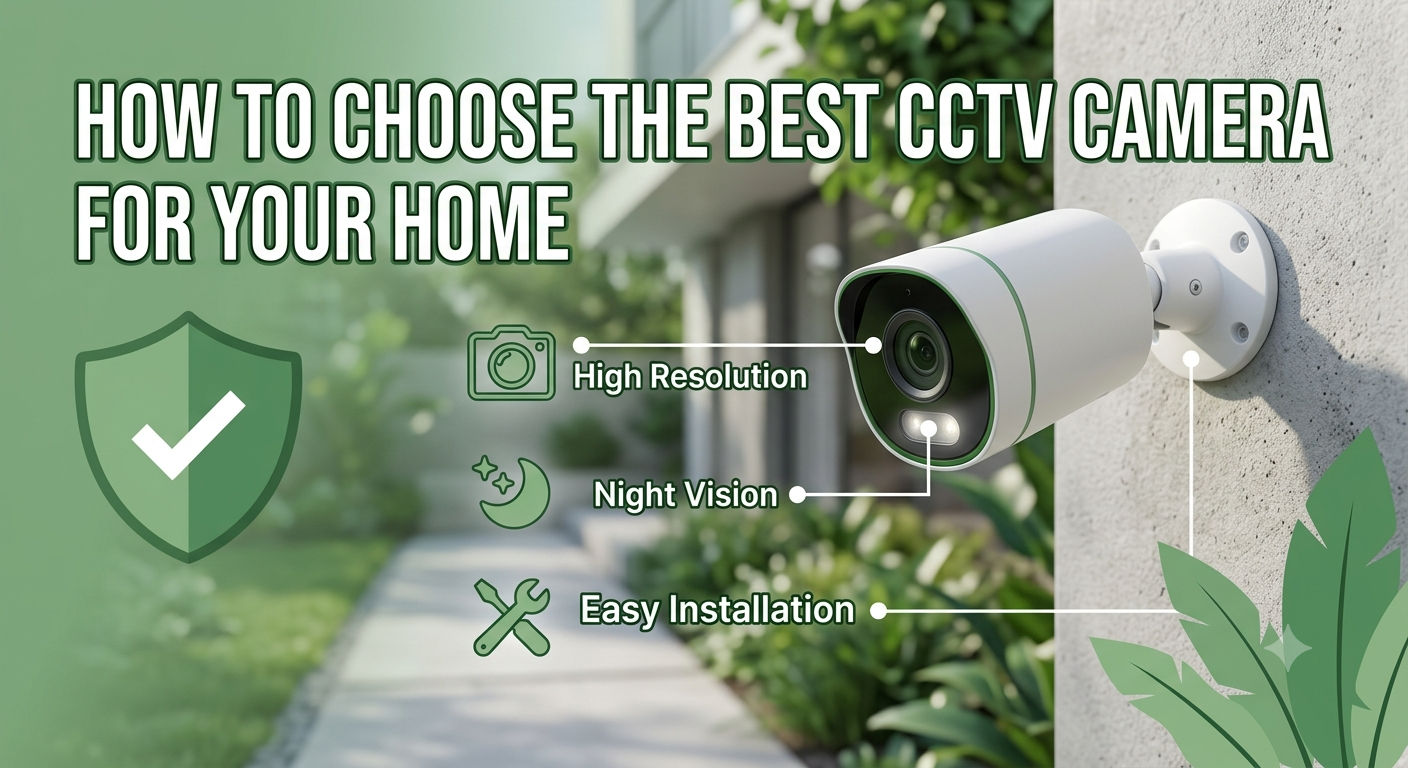 How to Choose the Best CCTV Camera for Your Home