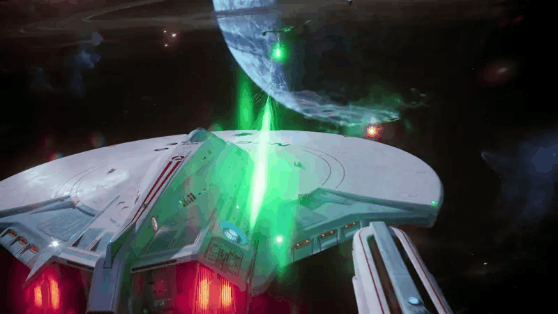 USS Niimiipuu Dynamic Pursuit Shot