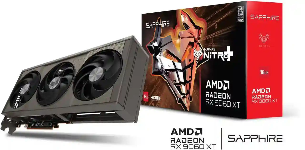 SAPPHIRE NITRO+ Radeon RX 9060 XT 16GB