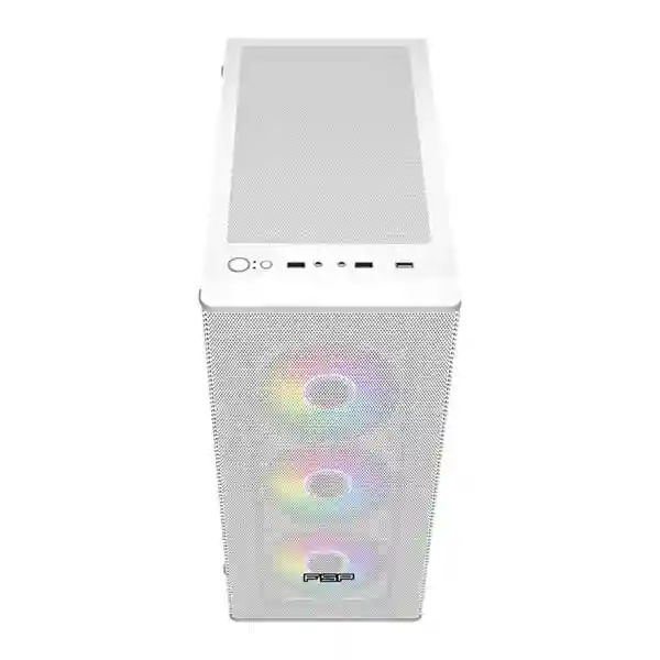 CASE FSP CMT196 WHITE 4 FANS ARGB