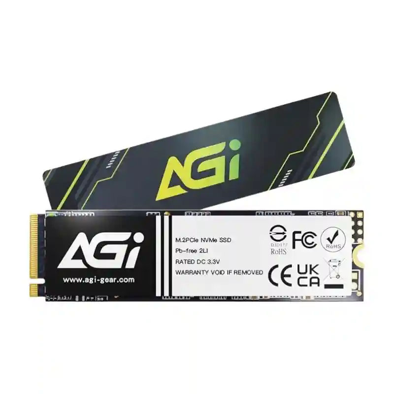 AGI 2TB PCIe NVMe M.2 Gen3 SSD