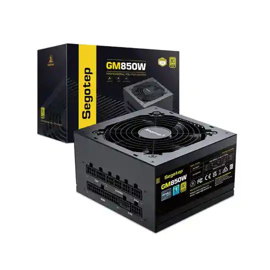 Segotep GM1000W 1000W Gold 80+ Full Modular 80+, PCIe 5.1 & ATX 3.1