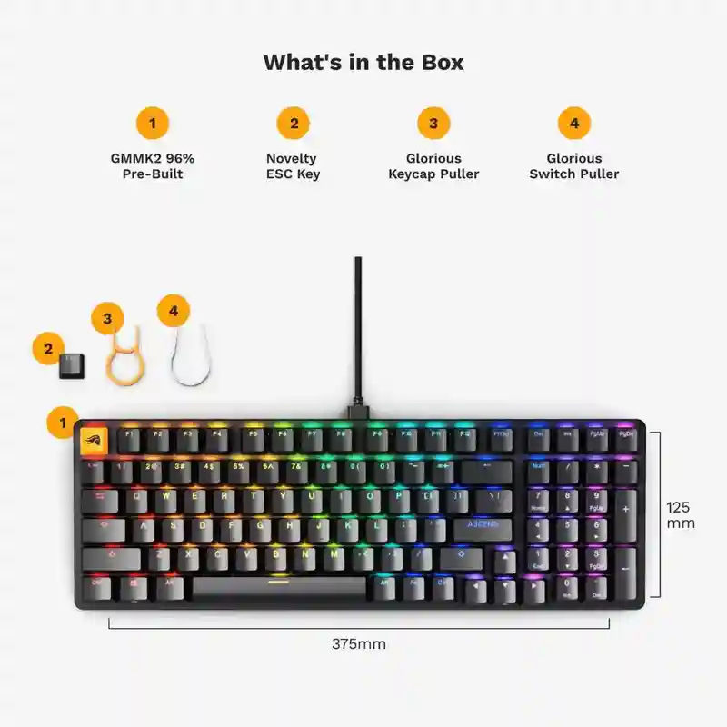 Glorious GMMK 2 Full Size Keyboard