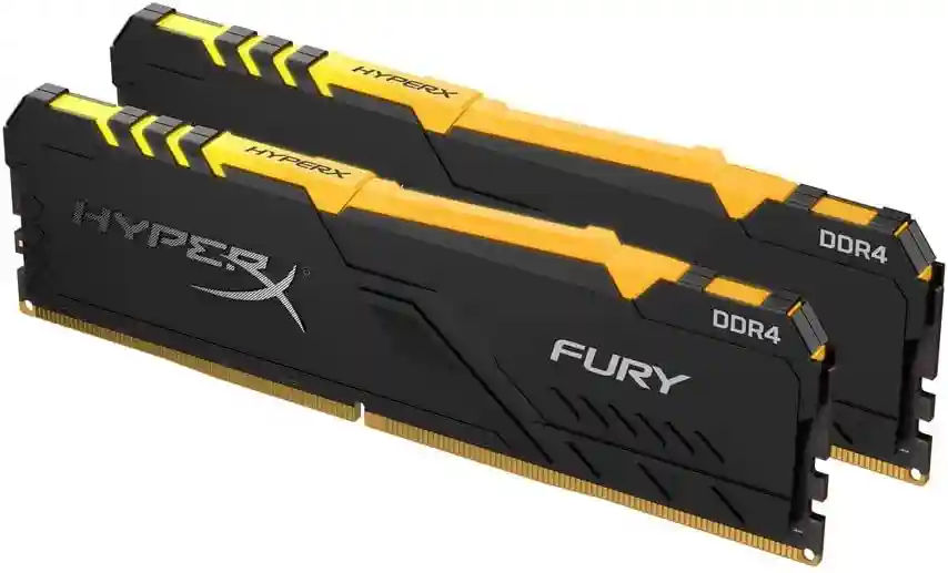 HyperX Fury 32GB 3200MHz DDR4 CL16 DIMM (Kit of 2)16X2 RGB XMP Desktop Memory