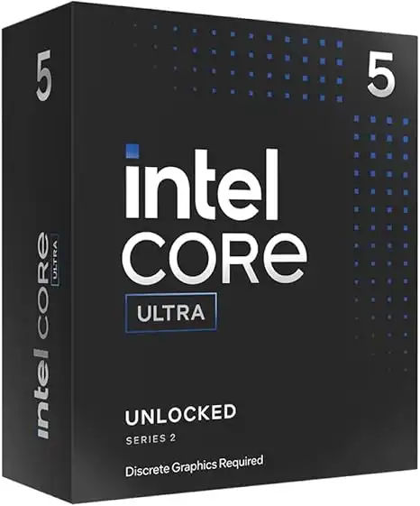 Intel Core Ultra 5 Desktop Processor 245KF - TRY 14 cores (6 P-cores + 8 E-cores) up to 5.2 GHz