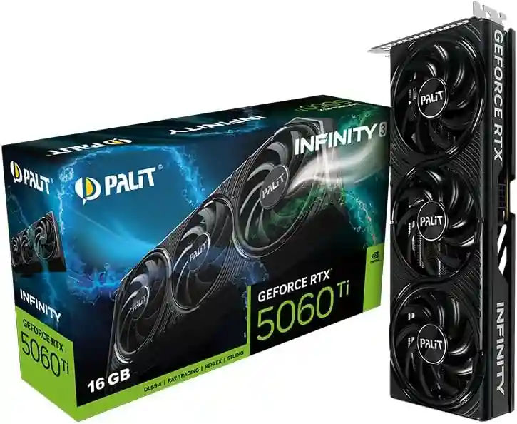 Palit GeForce RTX 5060 Ti Infinity 3 (16GB GDDR7/PCI Express 5.0