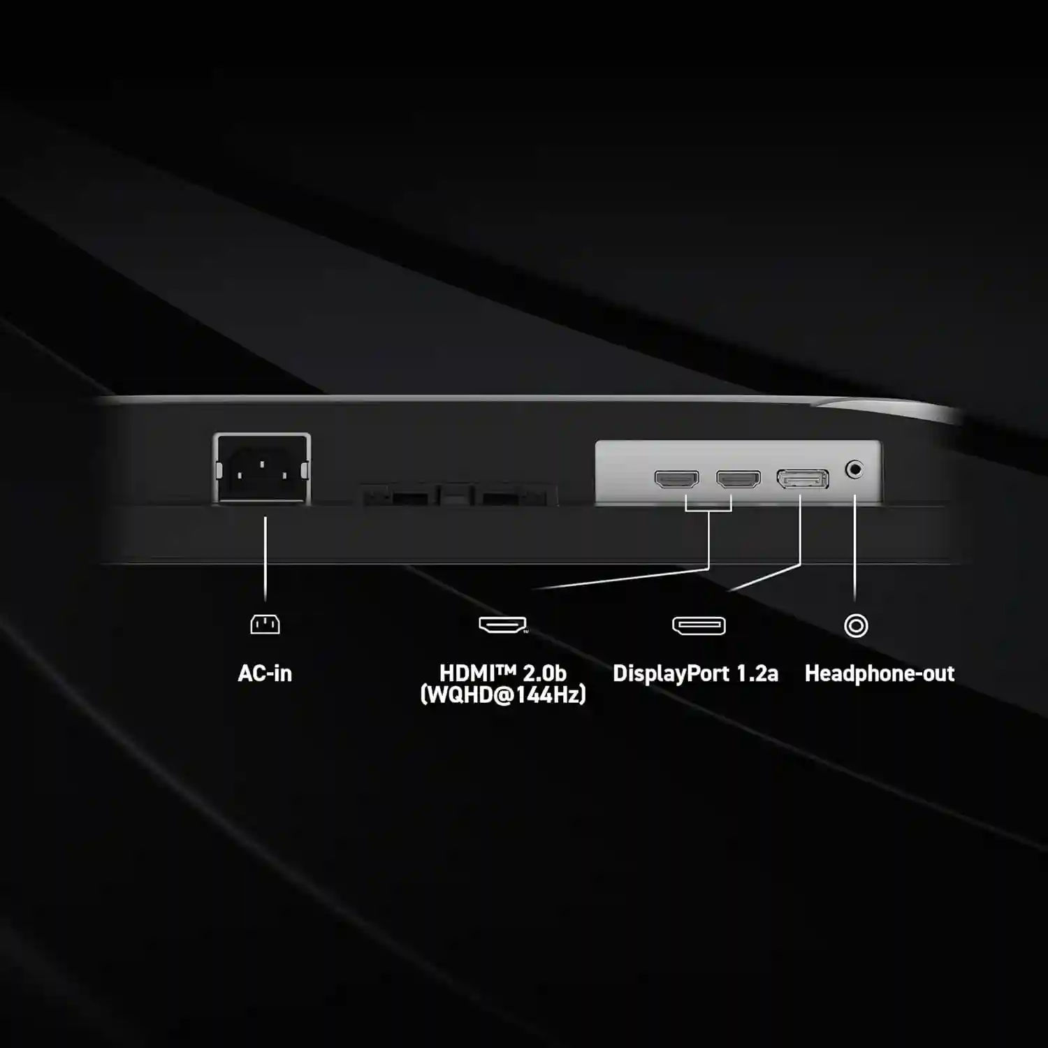 MSI MAG 275QF 27-inch 2K Gaming Monitor, 2560 x 1440 (UHD), 0.5ms Response Time, 180Hz, HDR Ready