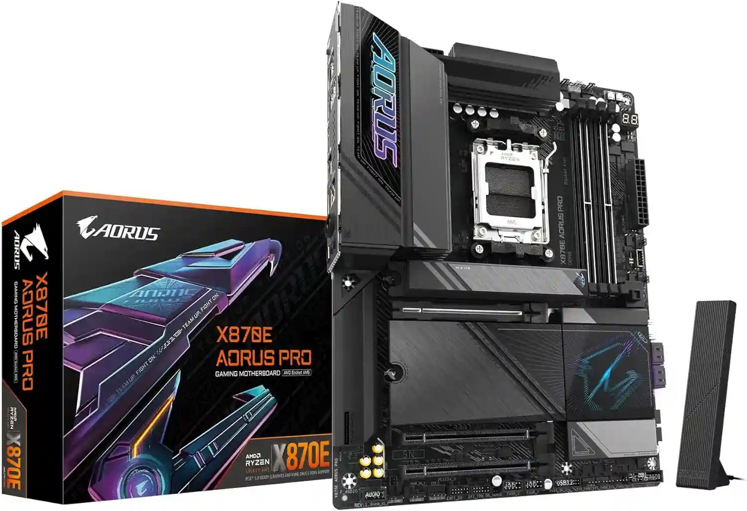 GIGABYTE X870E AORUS PRO AMD AM5 Motherboard, ATX