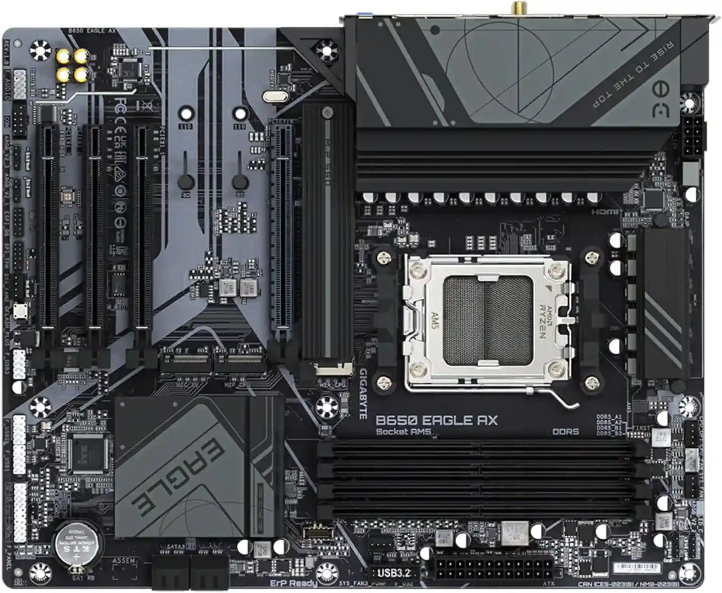 GIGABYTE B650 Eagle AX AM5 LGA 1718 AMD B650 ATX