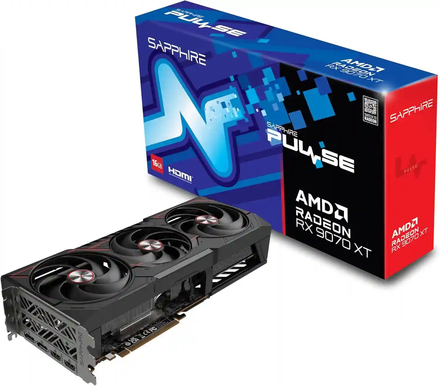 SAPPHIRE PULSE AMD Radeon™ RX 9070 XT