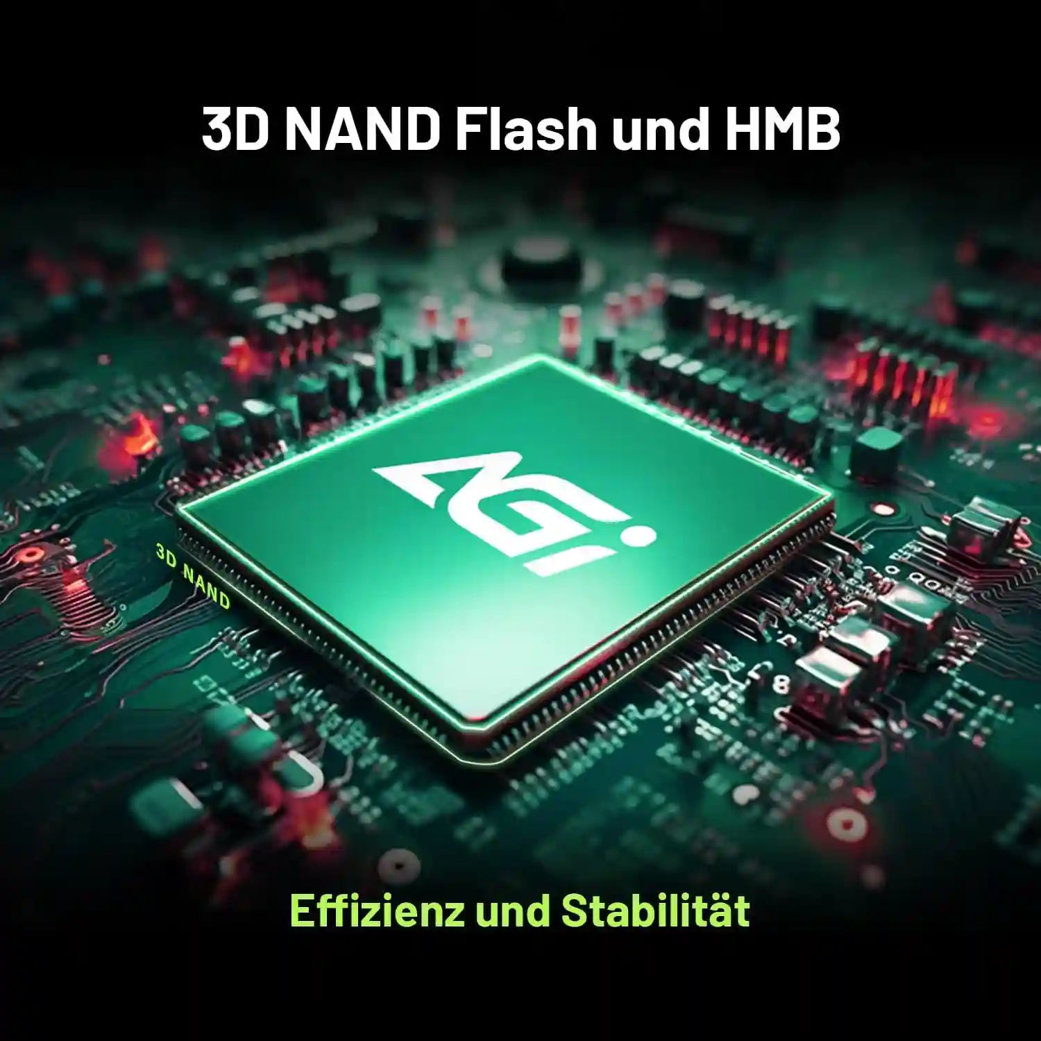 AGI  SSD 1TB M.2 NVMe PCIe Gen4 Internal SSD, Read Speed of up to 4700 MB/s,