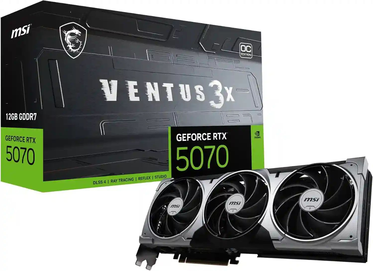 MSI GeForce RTX 5070 12G Ventus 3X OC