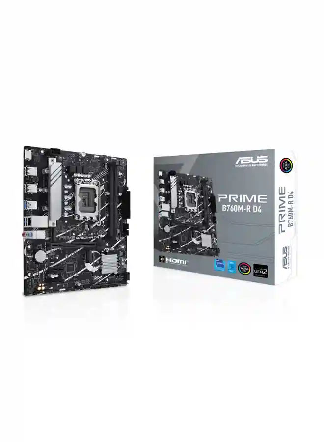 ASUS PRIME B760M-R D4 Socket LGA 1700 Motherboard