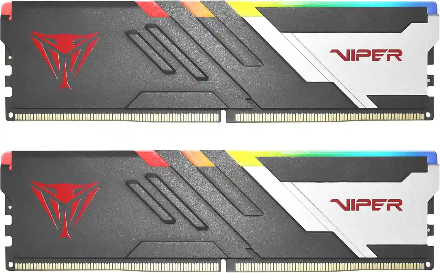 Patriot Viper Venom RGB DDR5 RAM 32GB (2X16GB) 6000MHz CL36 1.35v UDIMM Desktop Gaming Memory Kit Compatible with Intel XMP/AMD Expo - PVVR532G600C36K
