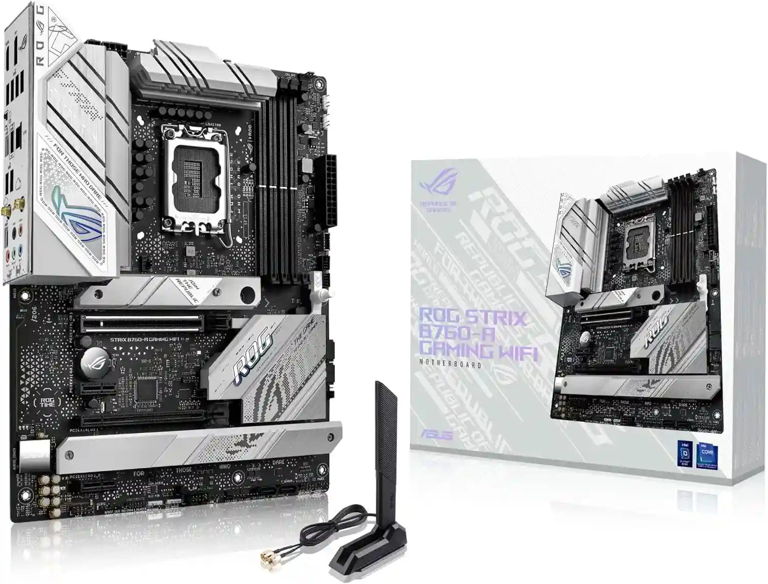 ASUS ROG Strix B760-A Gaming WiFi ATX Motherboard - Intel B760, DDR5
