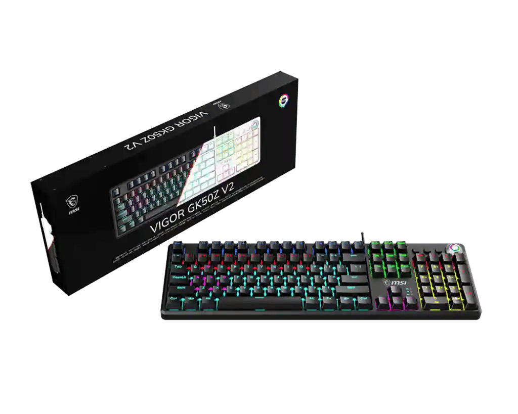 MSI VIGOR GK50z v2 Black (Red Switches)