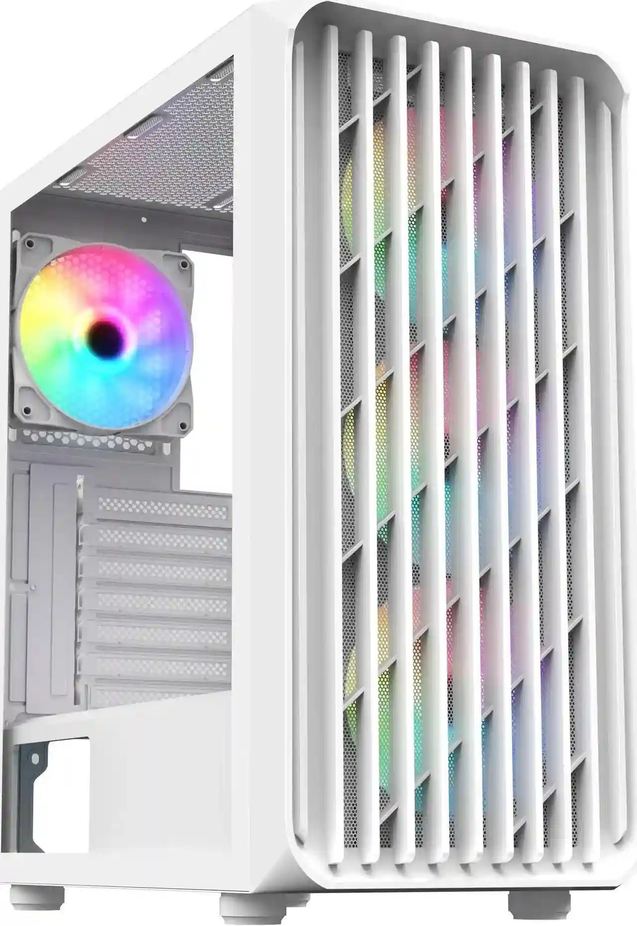 SAMA 205A Tempered Glass ATX Mid Tower Case