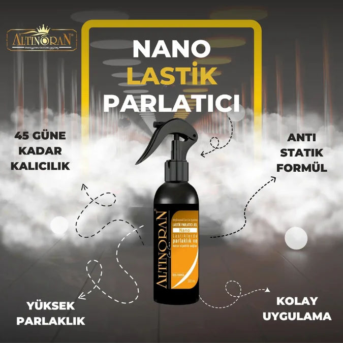 Nano lastik parlatıcı