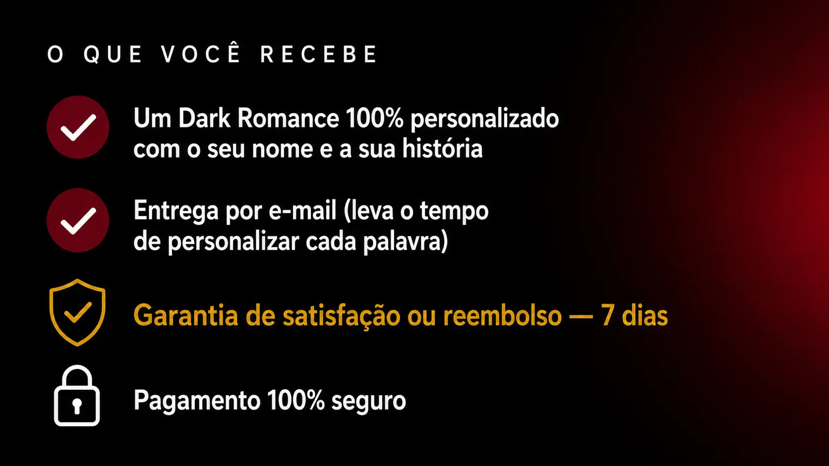Dark Romance Personalizado