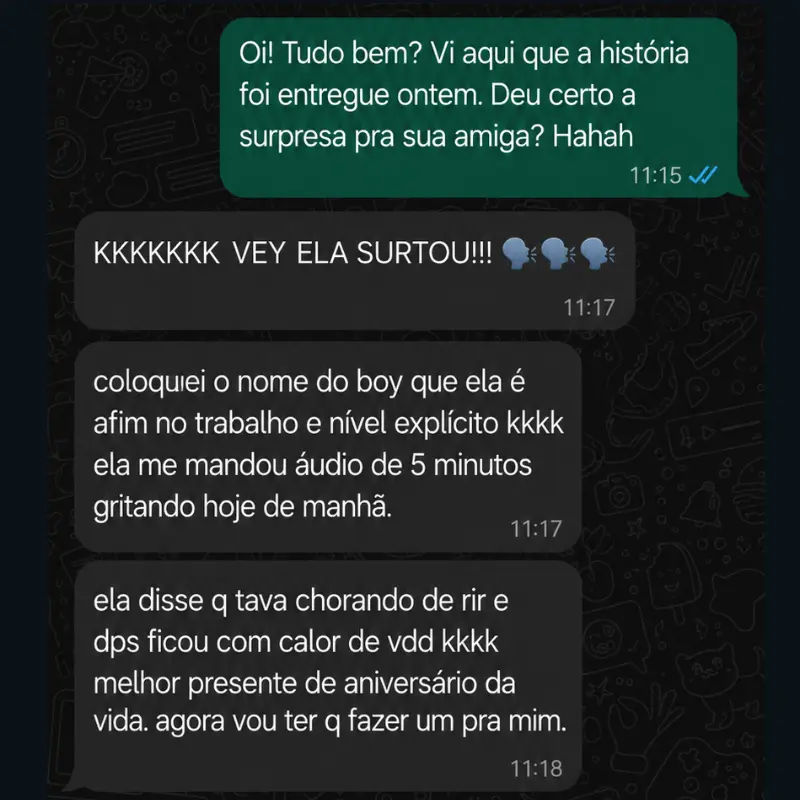 Feedback cliente