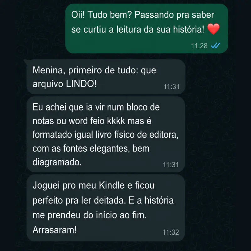 Feedback cliente