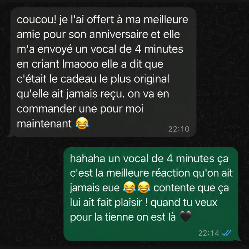 Feedback client WhatsApp