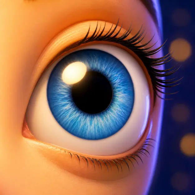 Olhos azuis