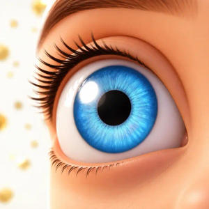 Ojos azules