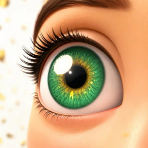 Ojos verdes