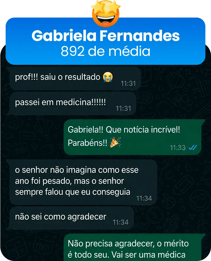 Print de conversa com cliente satisfeito
