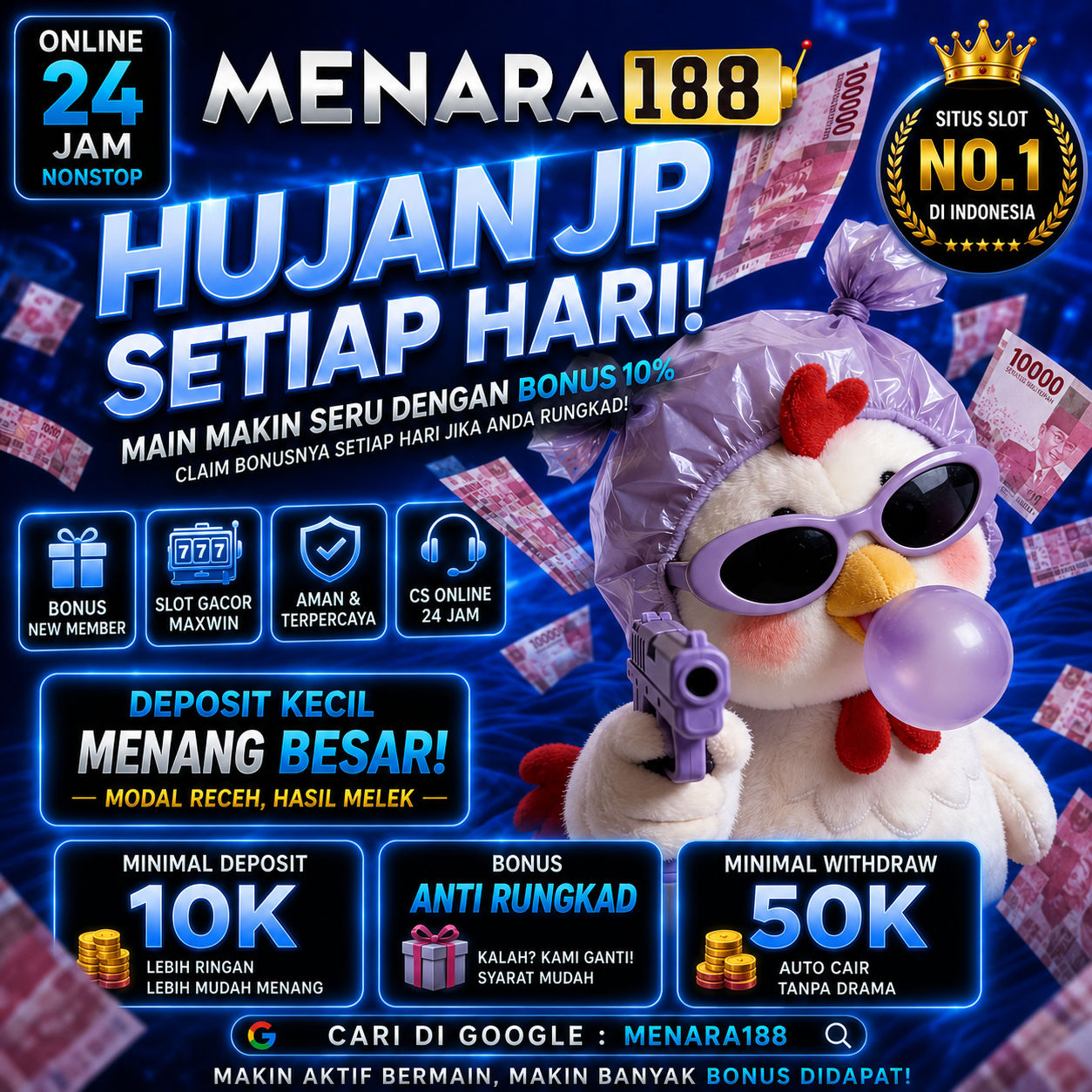 Banner MENARA188 Game Online Popular