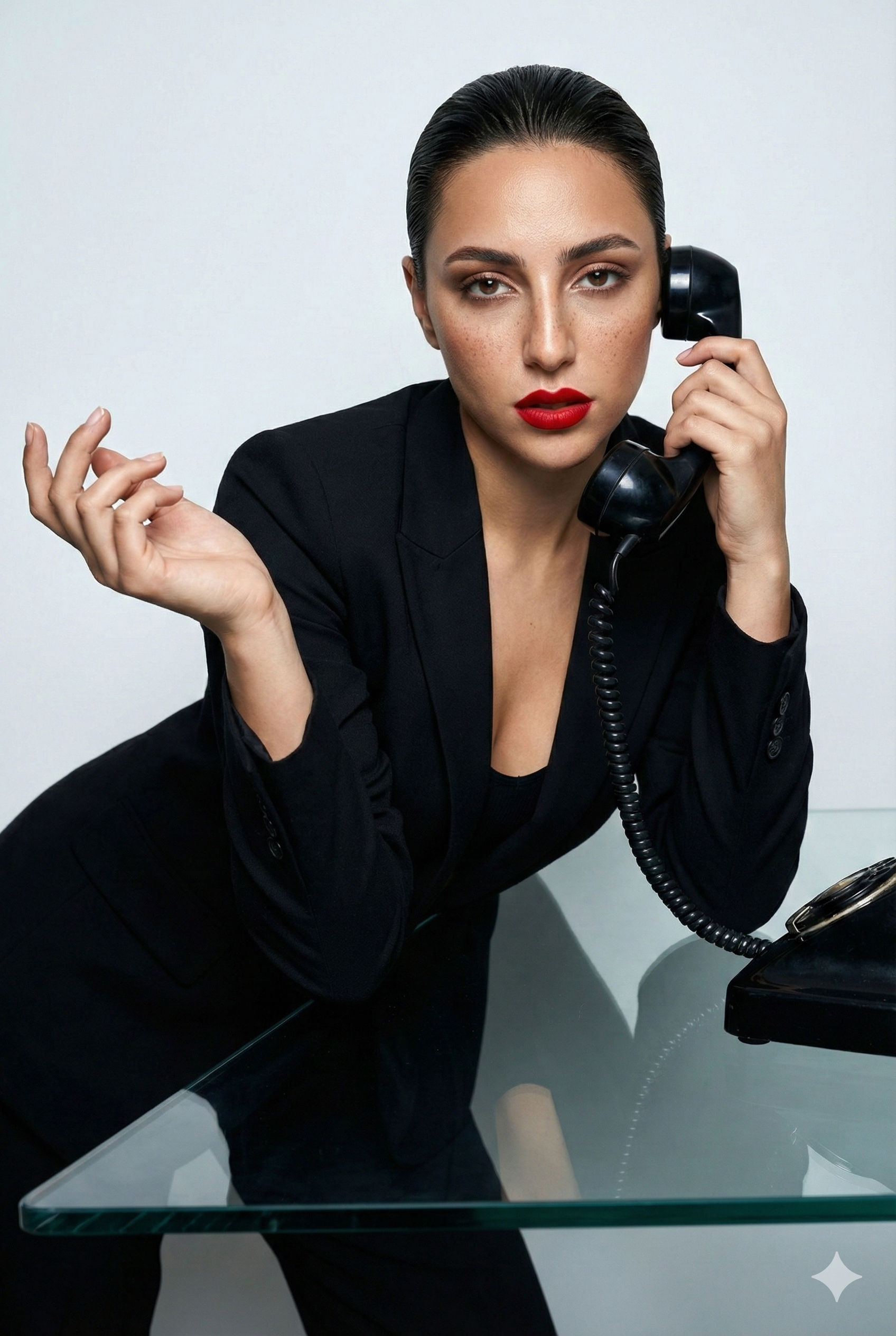 💼 Corporate Glam Aesthetic: Free AI Portrait Prompt — Portrait AI art prompt example for Midjourney and Stable Diffusion