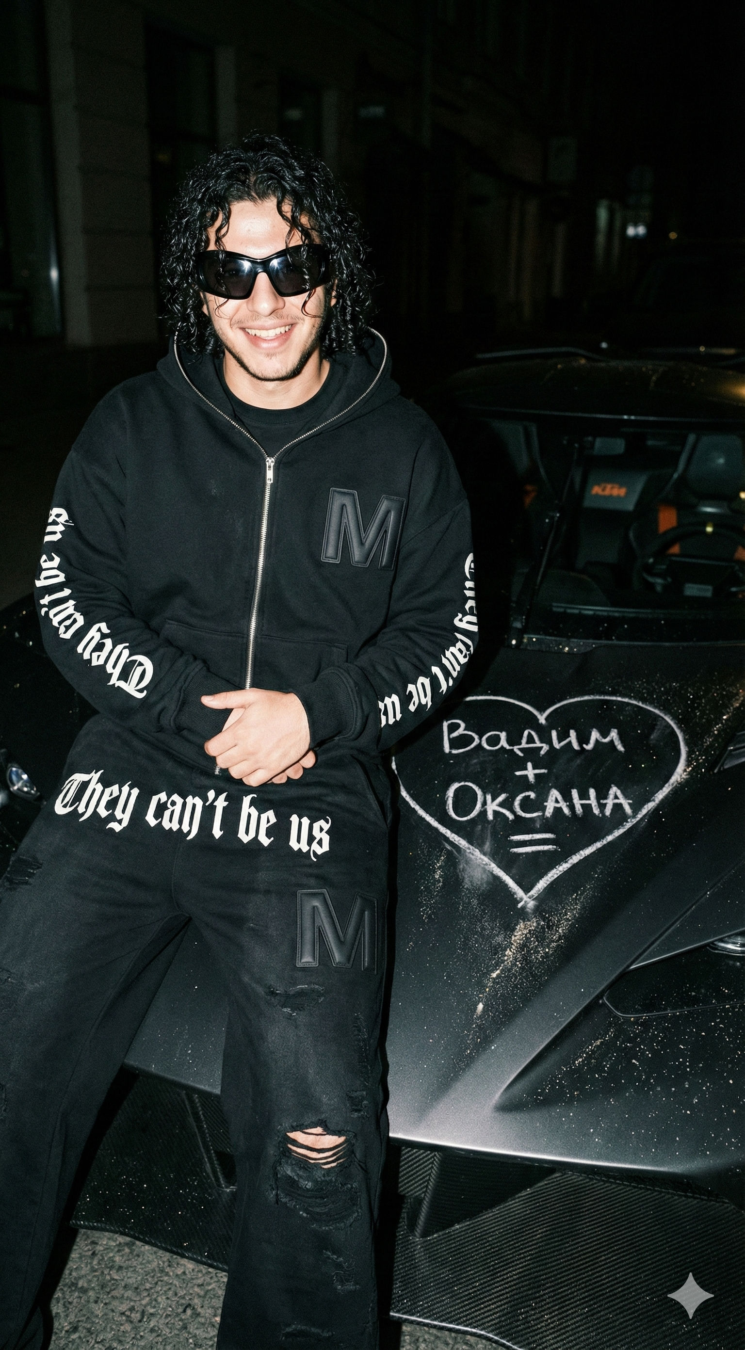 🖤 Night Luxe & Supercars: Free AI Photography Prompt — Portrait AI art prompt example for Midjourney and Stable Diffusion