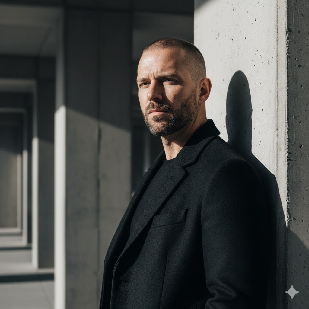 📐 Minimalist Brutalist Streetwear: Free AI Prompt — Portrait AI art prompt example for Midjourney and Stable Diffusion