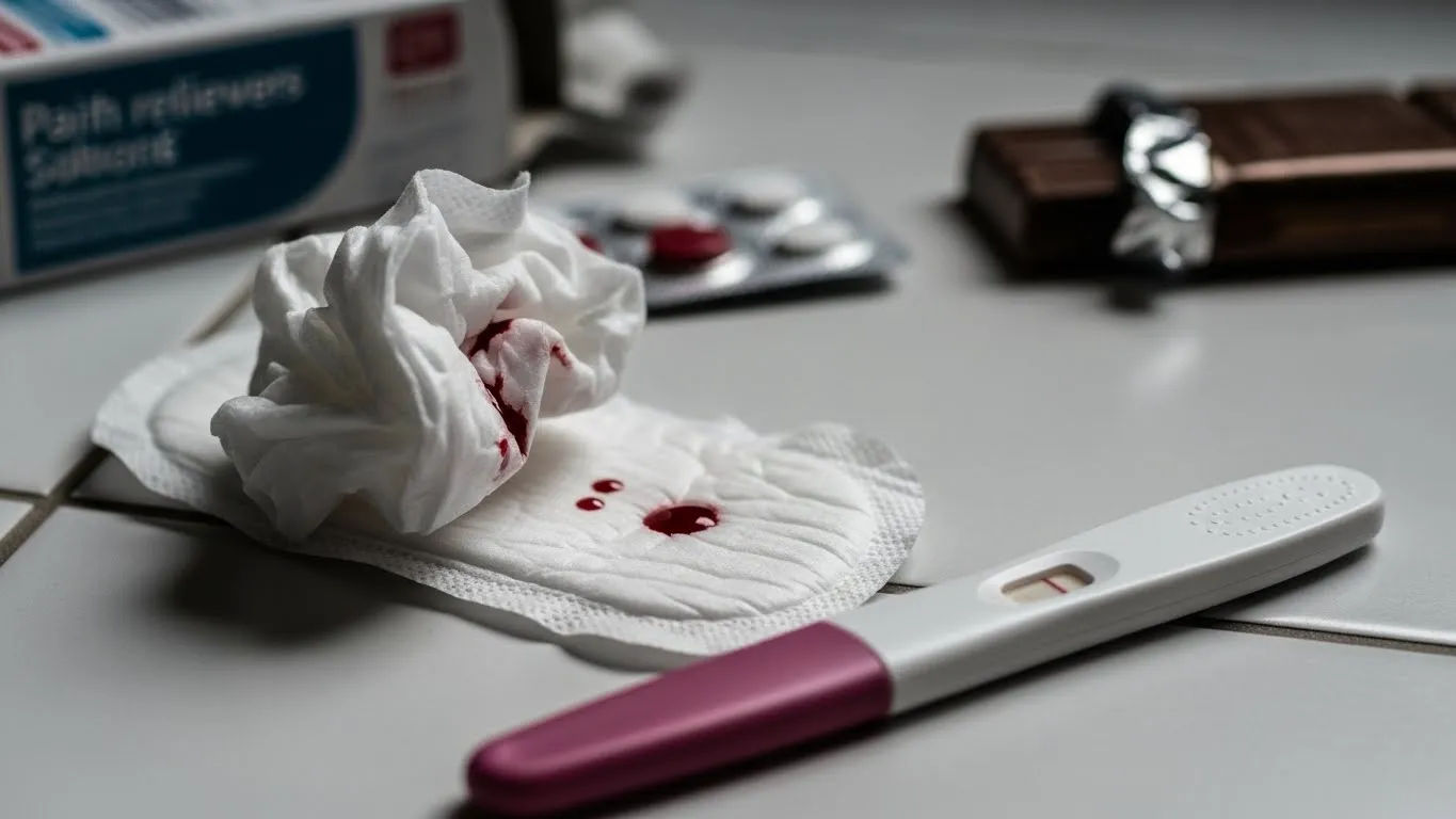 3 days late period symptoms