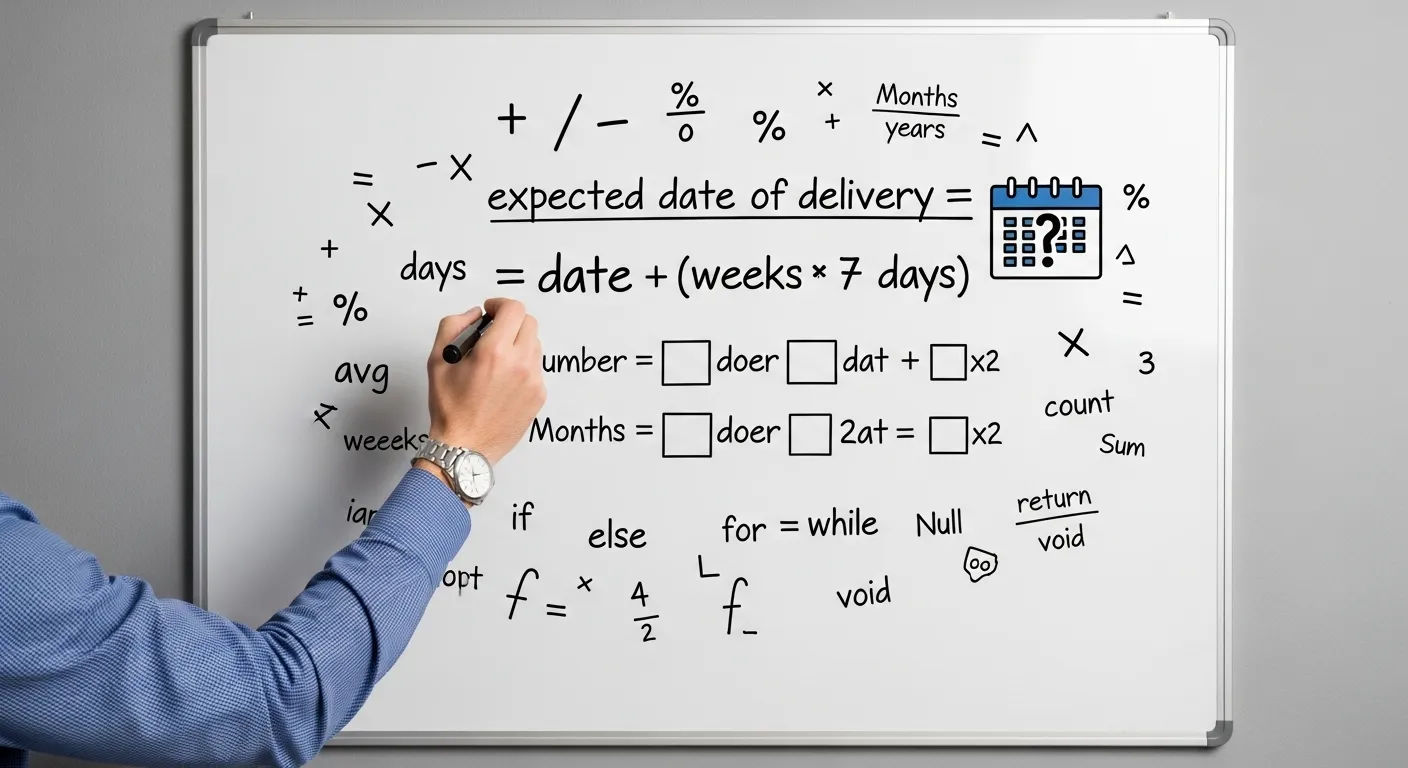 expected date of delivery formula