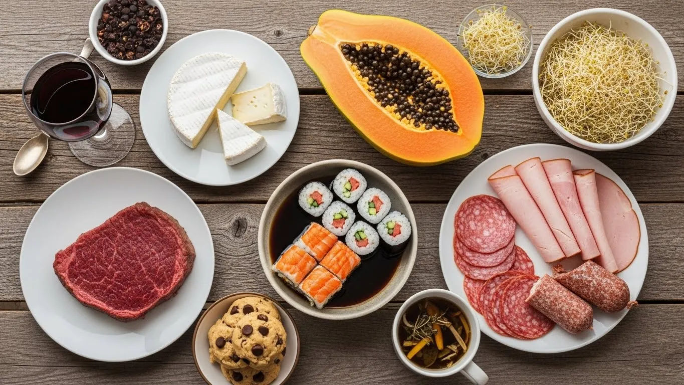 foods to avoid in first month of pregnancy